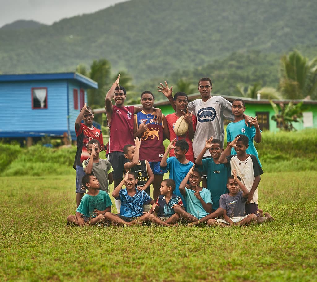 Kava plant in Pacific Island garden